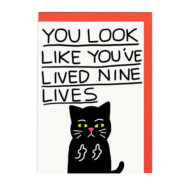 NINE LIVES LINES Card