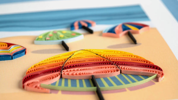Colorful Beach Umbrellas
