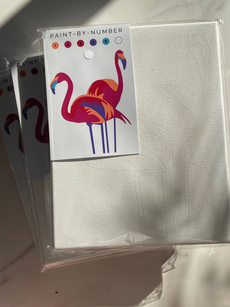 Flamingos Paint-By-Number