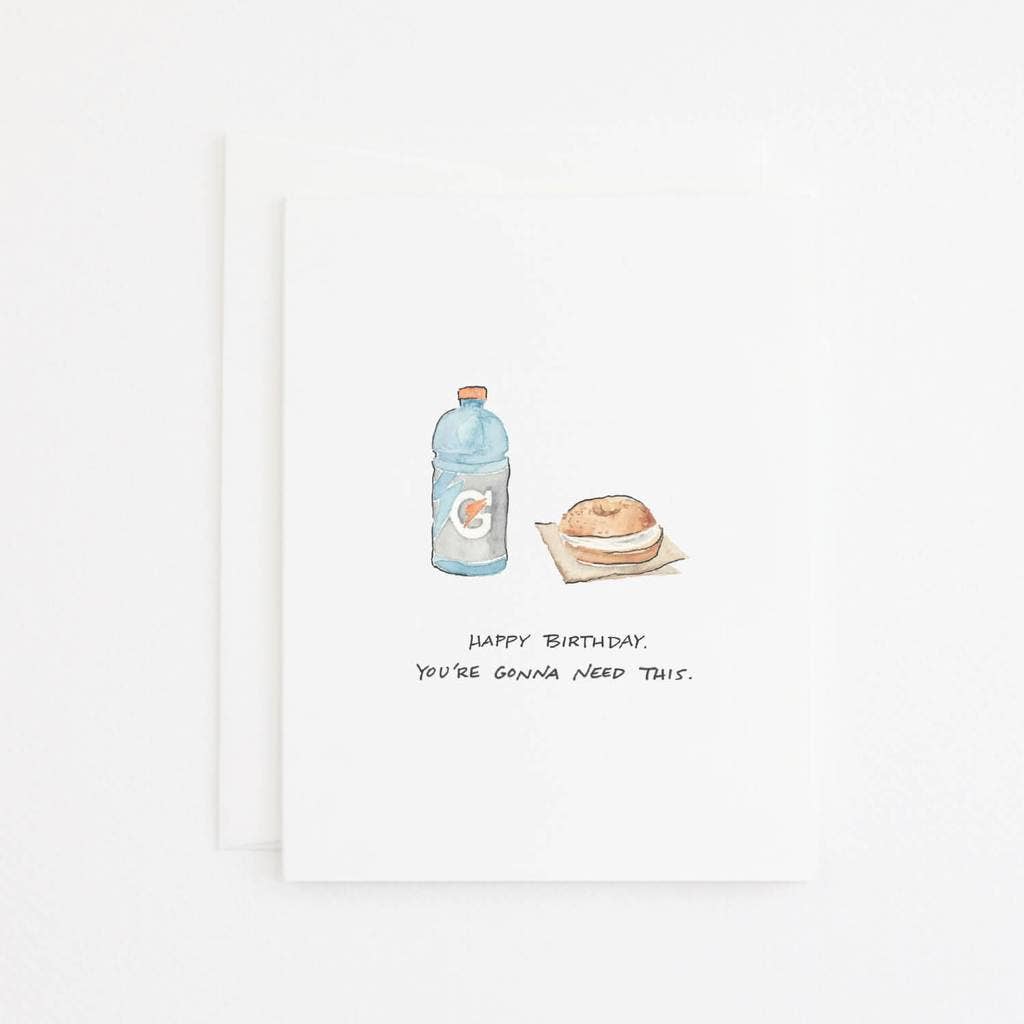 Birthday Survival Card