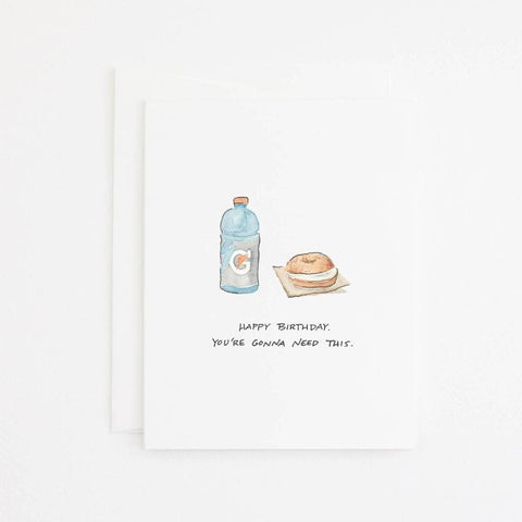 Birthday Survival Card