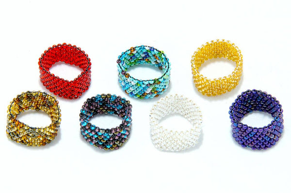 Seed Bead Ring  $9