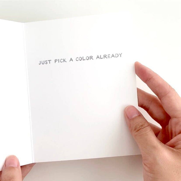 New Home Paints — Funny Housewarming Congrats Card