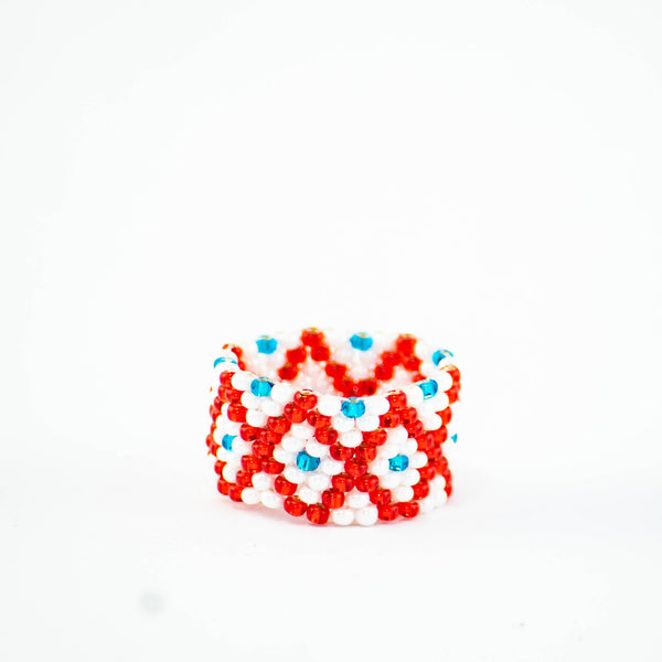 Seed Bead Ring  $9