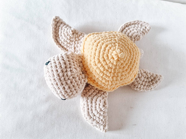 Plush Crocheted Turtle