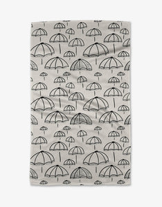 Summer Umbrella Tea Towel