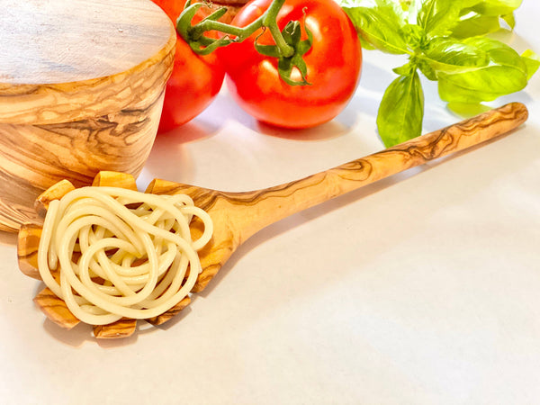 Olive Wood Spaghetti Spoon