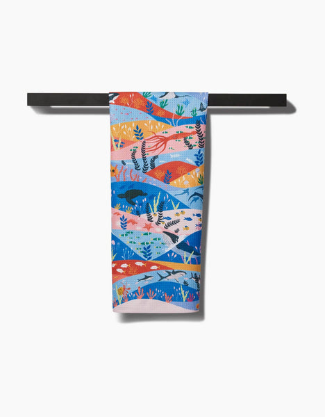 Oceans Tea Towel