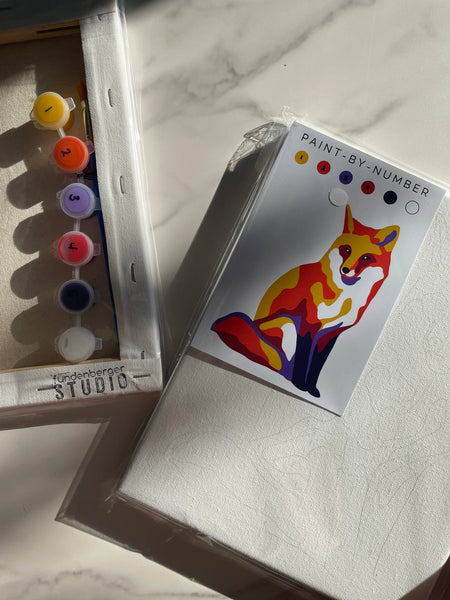 Fox Paint-By-Number