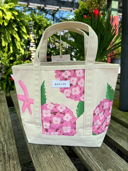 HAND PAINTED TOTE
