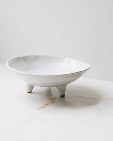 Footed Ceramic Bowl