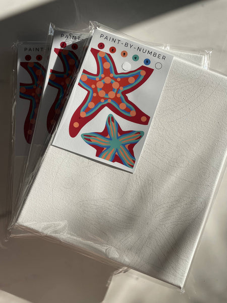 Starfish Paint-By-Number