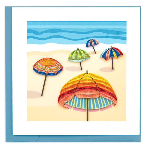 Colorful Beach Umbrellas