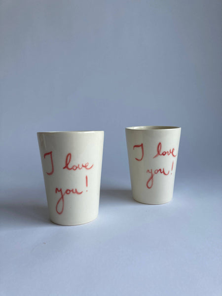 I LOVE YOU! Ceramic Cup