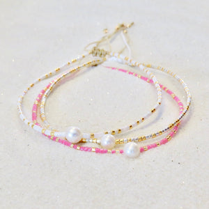 Dainty Anklet Freshwater Pearl  $18