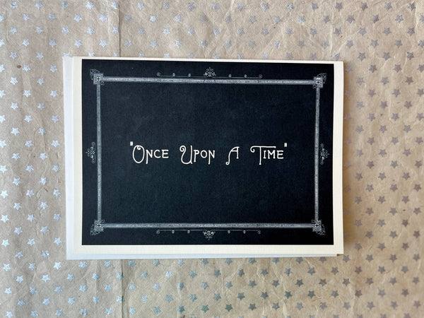 Silent Film Greeting Cards: Once Upon a Time