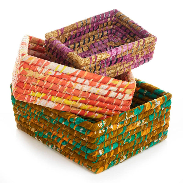Rectangular Chindi Baskets