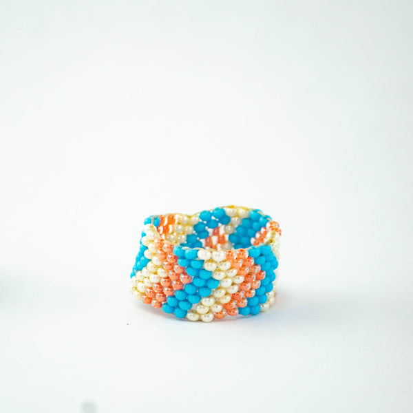 Seed Bead Ring  $9