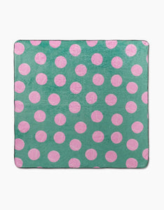 Pink Ball Plush Towel