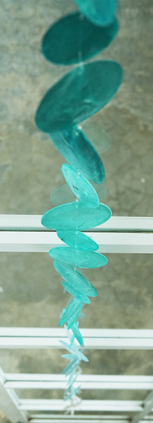NEW | Capiz Strand | Ombre Turquoise