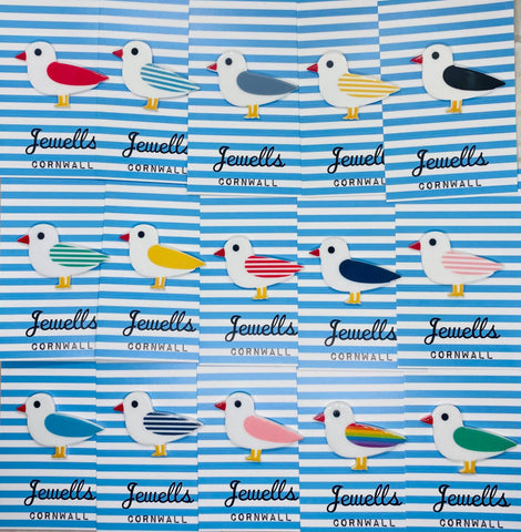 Seagull Resin Fridge Magnet coastal nautical 23 colours