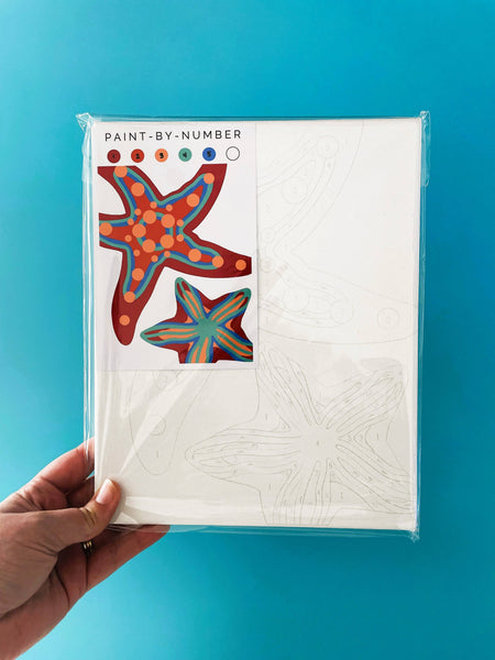 Starfish Paint-By-Number