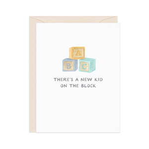 New Kid On The Block — Pop Culture Inspired Baby Card