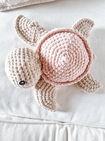 Plush Crocheted Turtle