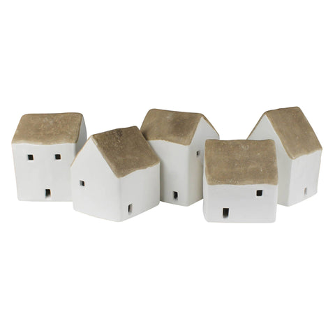 Cottages, Ceramic -