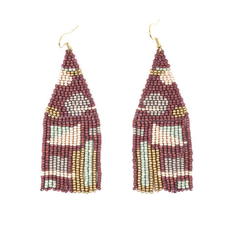 Shapes Fringe Earrings