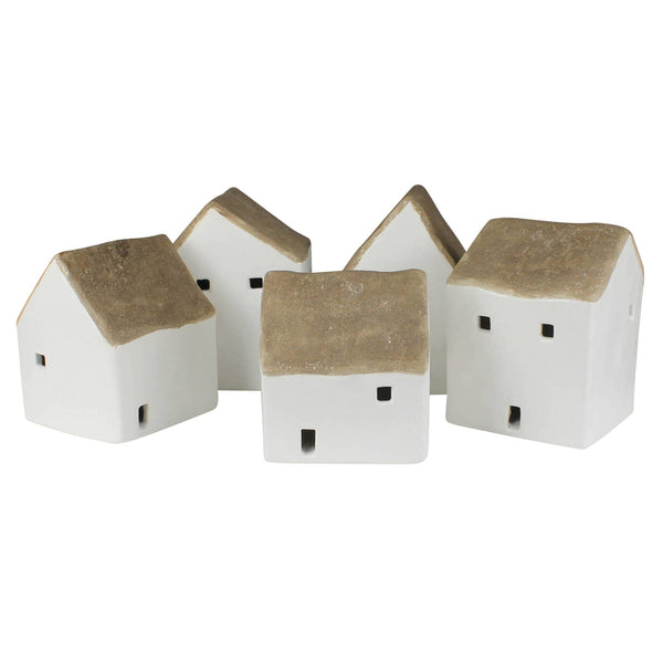 Cottages, Ceramic -