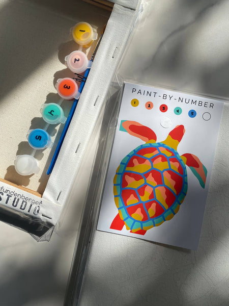 Sea Turtle Paint-By-Number