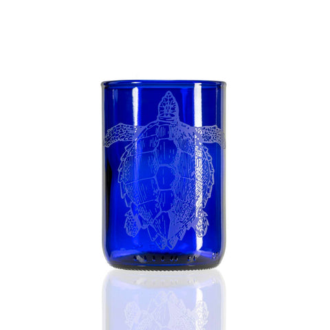 Turtle 12oz Blue Recycled Tumbler SET OF 2