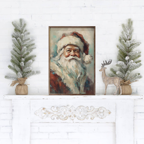 Red Santa Portrait