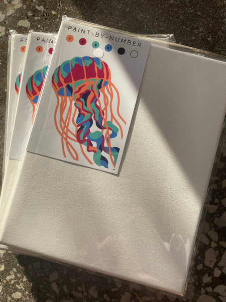 Jellyfish Paint-By-Number