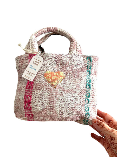 MINI KANTHA TOTE