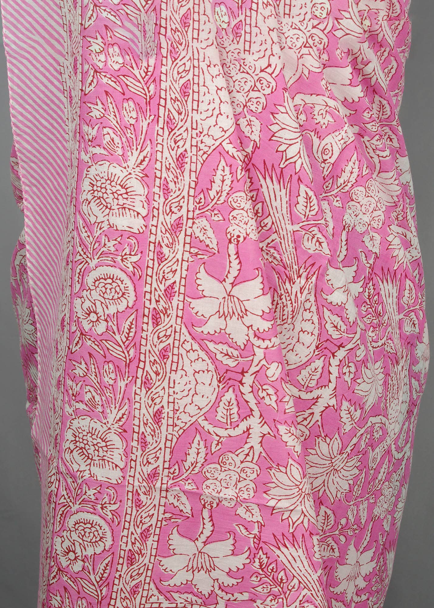 Beach  Sarong  - Pink Peacock