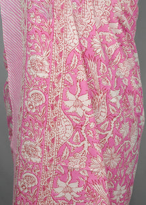 Beach  Sarong  - Pink Peacock