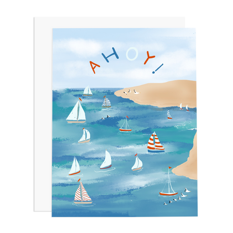 Ahoy Greeting Card