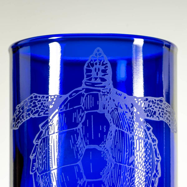 Turtle 12oz Blue Recycled Tumbler SET OF 2