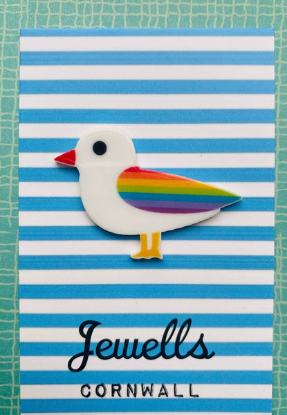 Seagull Resin Fridge Magnet coastal nautical 23 colours