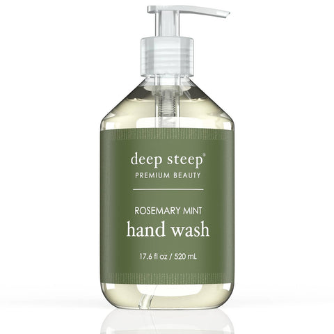 Argan Oil Liquid Hand Wash - Rosemary Mint 17.6oz