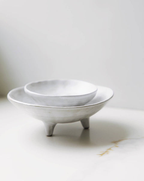 Footed Ceramic Bowl