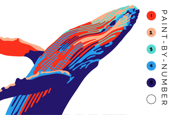 Whale Paint-By-Number