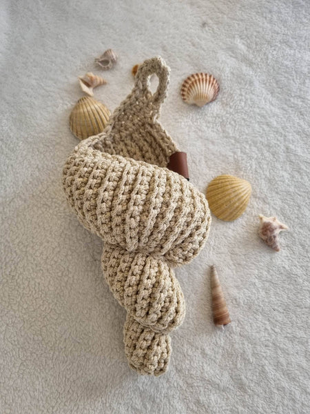 SM - Crocheted Shell basket