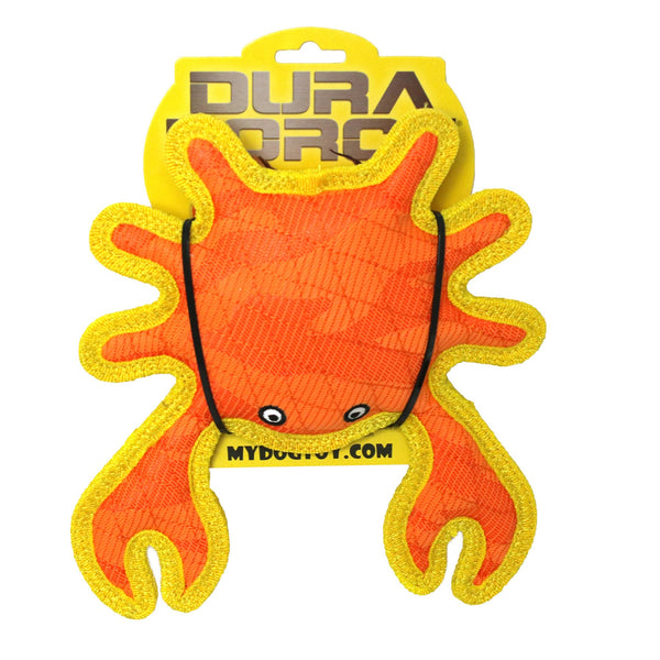 DuraForce Crab Tiger - Dog Toy