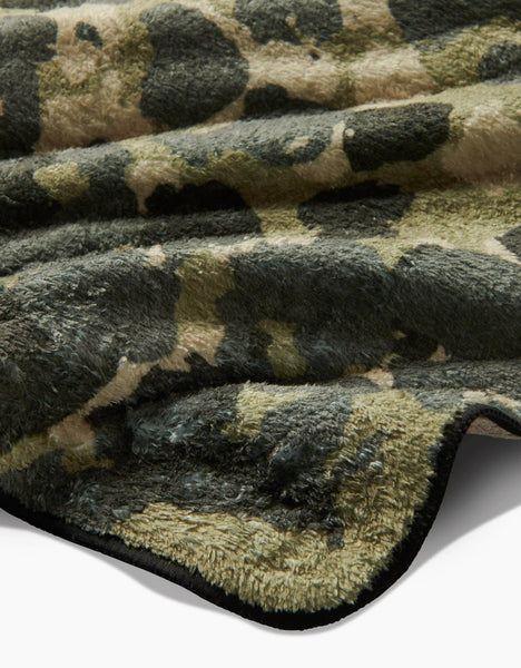 Camo Plush Towel