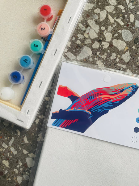 Whale Paint-By-Number