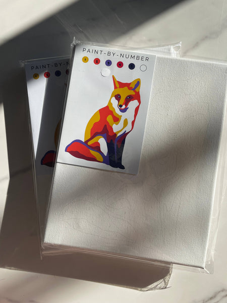Fox Paint-By-Number