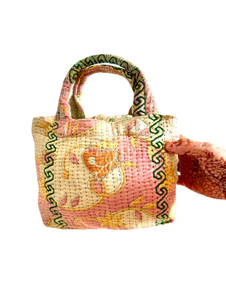 MINI KANTHA TOTE